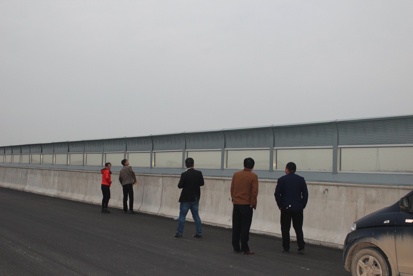 Nghiệm thu panel tường chống ồn cao tốc sau khi lắp đặt